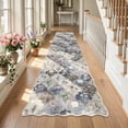 thumbnail image 2 of 2'x10' Runner Rug for Long Hallway, Yamaziot Spring Floral Washable Long Rug Runner, Farmhouse Kitchen Mat for Floor, Non Slip Carpet, Green, 2 of 8