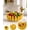1PC, variant on Banana Shaped Fruit Bowl, Creative Fruit Basket Holder for Kitchen Countertop, Novelty Banana Bowl Decorative Storage Dish for Fruits Snacks Candy, Modern Table Centerpiece Home Kitchen Decor