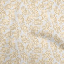 oneOone Velvet Yellow Fabric Tropical Fabric For Sewing Printed Craft Fabric By The Yard 58 Inch Wide