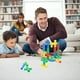 thumbnail image 3 of 1 juego de bloques de construcción de agua de plástico, juguete educativo para niños, piezas y bloques insertables, colores surtidos, 3 of 7