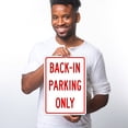 thumbnail image 2 of Back In Parking Only Sign,, 2 of 8
