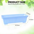 thumbnail image 2 of Rectangular pot Herb pot Houseplant Plastic herb pot for balcony home decoration, 2 of 5