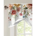 thumbnail image 2 of Spring Flower Rose Kitchen Curtains Balcony Adjustable Roman Blinds Small Short Curtain for Living Room, 2 of 6