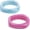 C pink blue, variant on 2Pcs Chunky Acrylic Transparent Candy Color Geometric Round Cuff Bangle Bracelet Set for Women Resin Acetate Tortoiseshell Wristband Bracelet Statement Jewelry Birthday Gif