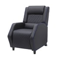 thumbnail image 3 of Sillón Reposet EKE Life Home Inclinable Comodo Cuero Sintetico NEGRO, 3 of 4
