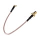 thumbnail image 2 of SMA Female to MMCX Male Angle Pigtail Cable RG316 15cm 6, 2 of 5
