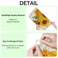 thumbnail image 4 of Microfibre Drying Mat for Kitchen Sunflower Colorful Floral Dish Drying Drainer Mat Absorbent Drying Mat Washing Up for Glass, Plate & Cup 18inch X 24inch, 4 of 5