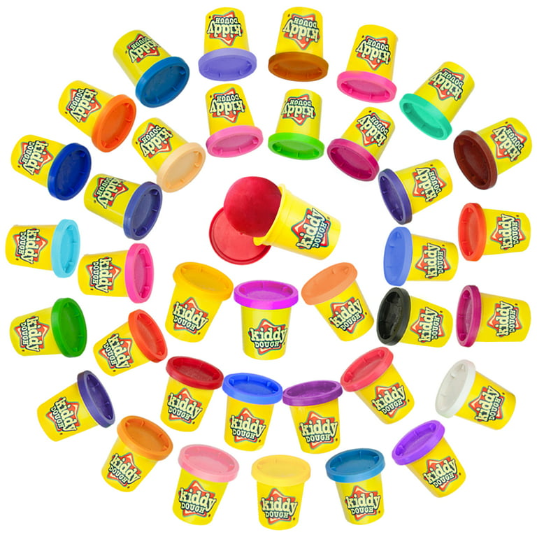Kiddy Play Dough Tool Kit Clay MEGA Party Pack w/Numbers Cutters 38 - 1oz  Tubs