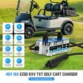 thumbnail image 4 of DUOYI 48V 18A 1250W Smart Golf Cart Battery Charger Lead Acid Charger for EZGO TXT & RXV with Trickle Maintenance, 4 of 11