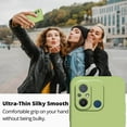 thumbnail image 2 of Compatible with Redmi 12C Case for Women Men, Ultra Slim Xiaomi Redmi 12C Phone Case Silicone Liquid Soft Shockproof Anti-Scratch Protective Cases (Green), 2 of 14
