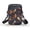 Bird Orange Berry Print, variant on With Adjustable Shoulder Strap Small Purse for Running Casual Outings, Polyester Portable Crossbody Bag, American Flag Brushstroke