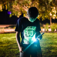 thumbnail image 2 of Kids Interactive Glow In The Dark T-Shirt, 2 of 5
