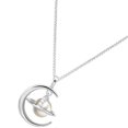 thumbnail image 1 of Planet Necklace Ladies Necklaces Pendants Birthday Graduation Fine Workmanship Silver 1Set, 1 of 2