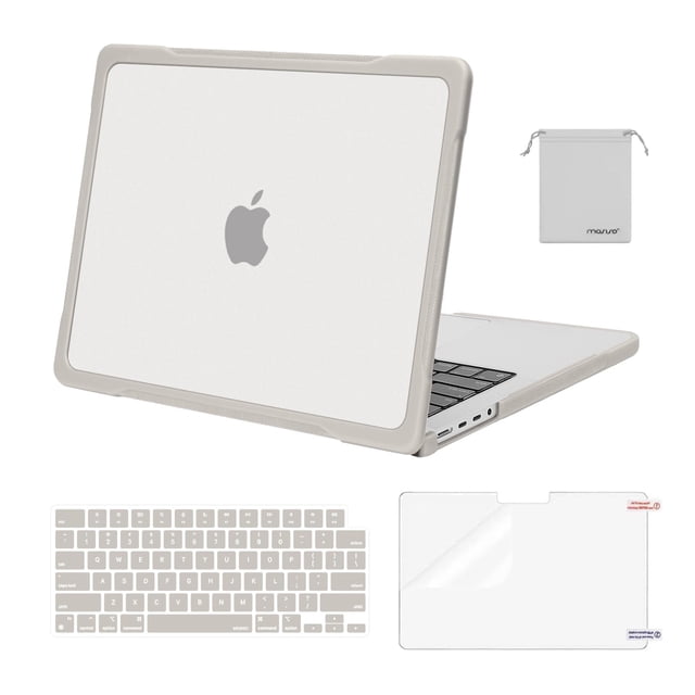 Funda MOSISO compatible con MacBook Pro de 14 pulgadas, M5 2026, color caqui