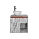 thumbnail image 1 of Gabinete De Baño Con Lavabo CLAIRE Con Ovalin Minimalista, 1 of 6