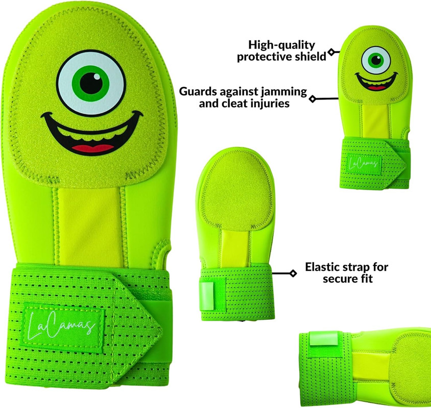 Baseball Sliding Mitt – Youth & Adult Sizes – Drippy Designs (Gingerbread, Ninja, Ice Cream, Alien, USA, Cyclops) – Left & Right Hands – Hand & Wrist Protection