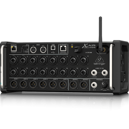 Behringer XR18 18 Channel, 12 Bus Digital Mixer w/ Preamps, Wi-Fi, USB Audio Interface for iPad/Android (Best Dj Mixer For Android)