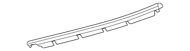 Genuine Ford 2F4Z-5425597-AA Door Weatherstrip Genuine Ford 2F4Z-5425597-AA Door Weatherstrip