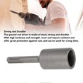 thumbnail image 3 of Ground Rod Driver 3.9in Round Handle Heavy Duty Steel Ground Rod Drill Bit Driver T Post Driver for SDS Plus Hammer 20.2mm / 0.8in, 3 of 4