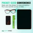 thumbnail image 6 of OPTIPAK Sparkle Anti-Reflective Pen Lens Cleaner Spray kit | (3x) 0.3oz Glasses Cleaner Pen Spray + (2x) Microfiber Cloth for Eyeglasses,Sunglasses,Lenses,Screens and Camera Cleaning Kit(5 Piece Set), 6 of 7