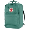 thumbnail image 2 of Fjallraven 17-Inch Kanken Laptop Backpack - Comfortable Straps, Frost Green, 2 of 4