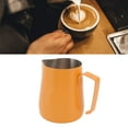 thumbnail image 4 of Milk Pitcher Cup, 304 Stainless Steel One Piece Design Fashionable Pattern Food Grade Coffee Steaming Pitcher Eagle   For Coffee Shop Orange, 4 of 8