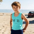 thumbnail image 2 of Camisola de Niños Pequeños 3-15 Años sin Mangas Tela Suave Impresión de Gradiente para la Fiesta de Boda de Pageant Casual, 2 of 7