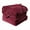 Burgundy, variant on PiccoCasa Flannel Fleece Blanket for Sofa or Bed, Pink 30"x40"