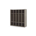 thumbnail image 5 of Tot Mate 46" Contemporary Wood Composite Toddler Floor Locker in Gray, 5 of 5