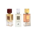 thumbnail image 1 of Lattafa Ana Abiyedh Ensemble-Cadeau de 3 Pcs, (Ana Abiyedh, Rouge, Cuir), 1 of 4