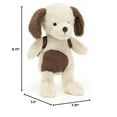 thumbnail image 6 of Backpack Puppy Stuffed Animal, 8.5" - Dogs & Puppies Plush Toy - Classic Children's Gift, 6 of 6