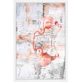 thumbnail image 2 of "Flamingo Reflection" Framed Painting Print, 2 of 6