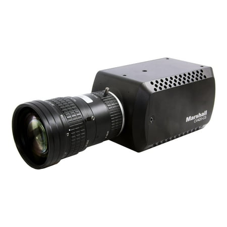 Marshall CV420-CS - Broadcast camera (no lens) - color - 12.4 MP - 4096 x 2160 - C/CS-mount - auto iris - audio - 12G-SDI, HDMI - DC 12 V