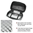 thumbnail image 6 of Octpeak Portable Insulin Cooler Bag Organizer Insulation Cooling Pouch Case, Travel Insulin Bag(Gray), 6 of 8