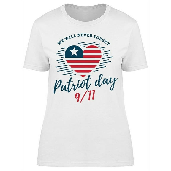 Patriot Day. Emblem T-Shirt Women -Image by Shutterstock, Female x-Large