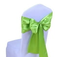 thumbnail image 4 of UDIYO Wedding Banquet Hotel Chair Back Decoration Satin Sashes Bowknot Silk Ribbon, 4 of 7