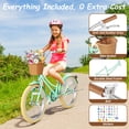 thumbnail image 4 of XJD 20 Inch Kids Bike for 6-12 Years Old Toddlers and Kids, Kid's Bicycle with Basket, Kid's Bike with Kickstand & Adjustable Seat Handlebar Height, 4 of 11