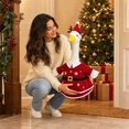 thumbnail image 7 of Christmas Porch Goose Outfits, 23 Inch Santa Set with Attachable Figure And Hat for Christmas Decorations Outdoor Front Porch Lawn And Yard Display, 7 of 7