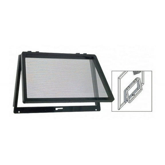 CRL 828BL Black Plastic Screen Wicket