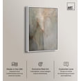 thumbnail image 2 of Fiery Traces I Canvas Minimalist Abstract by Art Remedy, White Frame, 36" x 54", 2 of 7