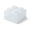 Translucent Clear, variant on Room Copenhagen LEGO Stackable Plastic 4 Knob 5.7L Storage Box with Top Lid, Translucent Blue