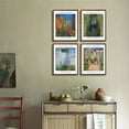 thumbnail image 3 of Monet Wall Art 4 Pcs,Claude Monet Print,Woman With Parasol Painting,Claude Monet The Artists Garden Poster,Monet Framed Art For Wall Decor, 3 of 6