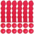 thumbnail image 1 of Miangastore 30 Pcs Capuchon de Calfeutrage Capuchon de Calfeutrage Outil de Finition de Calfeutrage Tube de Calfeutrage Couvre-Scellant pour Sceller et Préserver Rouge, 1 of 9