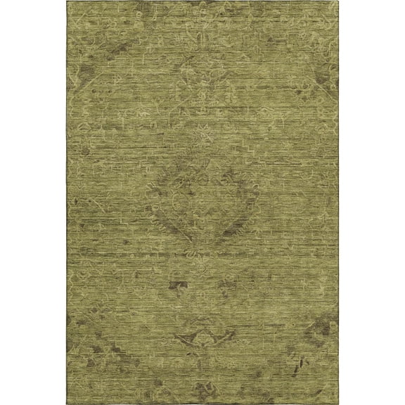 Dalyn Rugs Premium Machine Washable Mayfield AMF1111 Olive 9' x 12' Rug