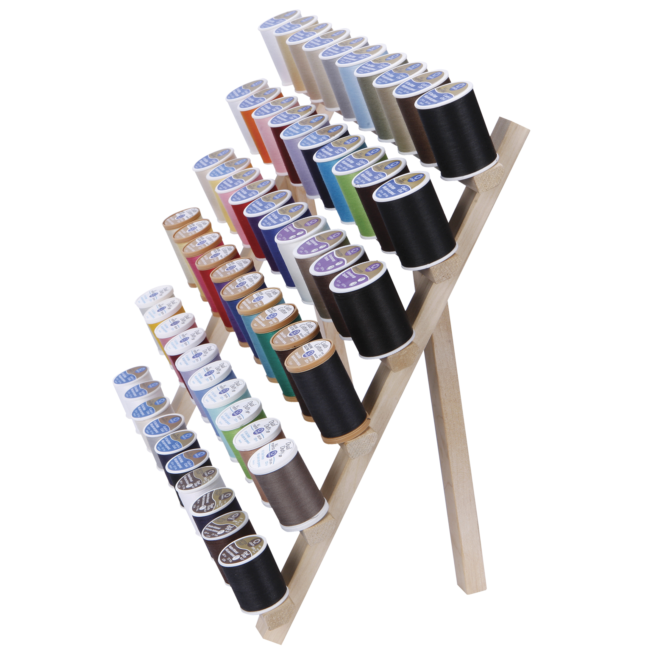 Dritz Wooden Thread Rack, 60 Spools - image 3 of 4