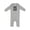 AC-Heather Grey, variant on Siberian Husky Sketch Portrait with Sunglasses Baby Romper Coveralls