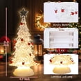 thumbnail image 4 of Light Christmas Tree,Christmas Tree With Built-in warm color LED light for Tabletop Home Decoration,Christmas Tabletop Decoration, 4 of 6