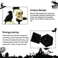 Halloween Lights Solar Ground Insert Light No Wiring Long Last Skeleton