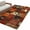 Brown, variant on Large Area Rugs for Living Room Bedroom, Boho Vintage 6'x9' Rug Washable Carpet Runner Indoor Outdoor, Brown Ethnic Middle Century Geometric Non Slip Floor Mats Rug for Kitchen, Playroom