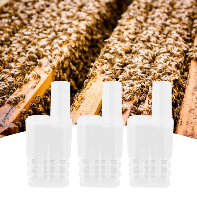 Bee Queen Cages, Escape-proof Bee Queen Cages, Lightweight Rearing Move Tool For Imprison Bee For Beekeeping